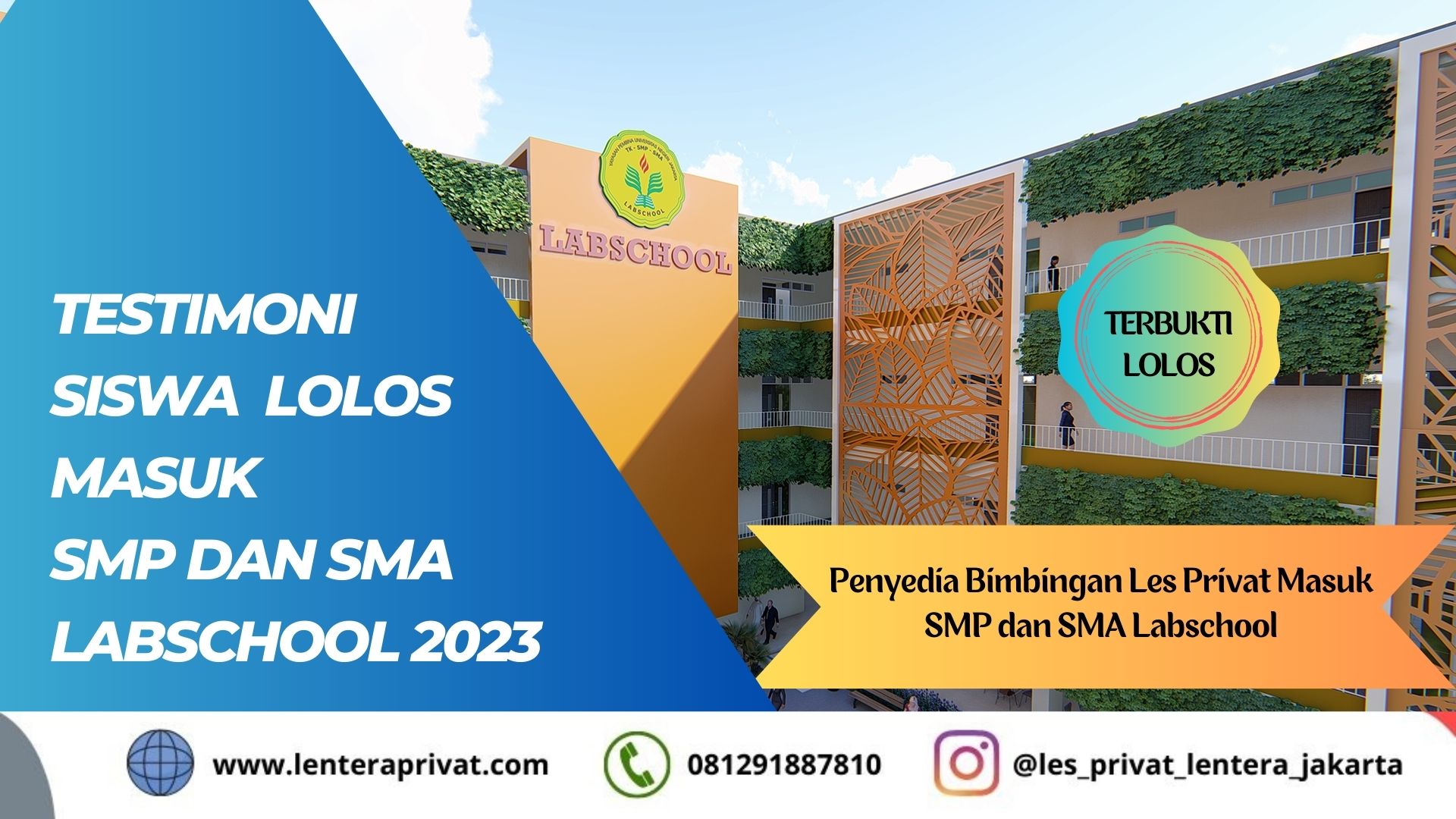 Tes masuk Labschool