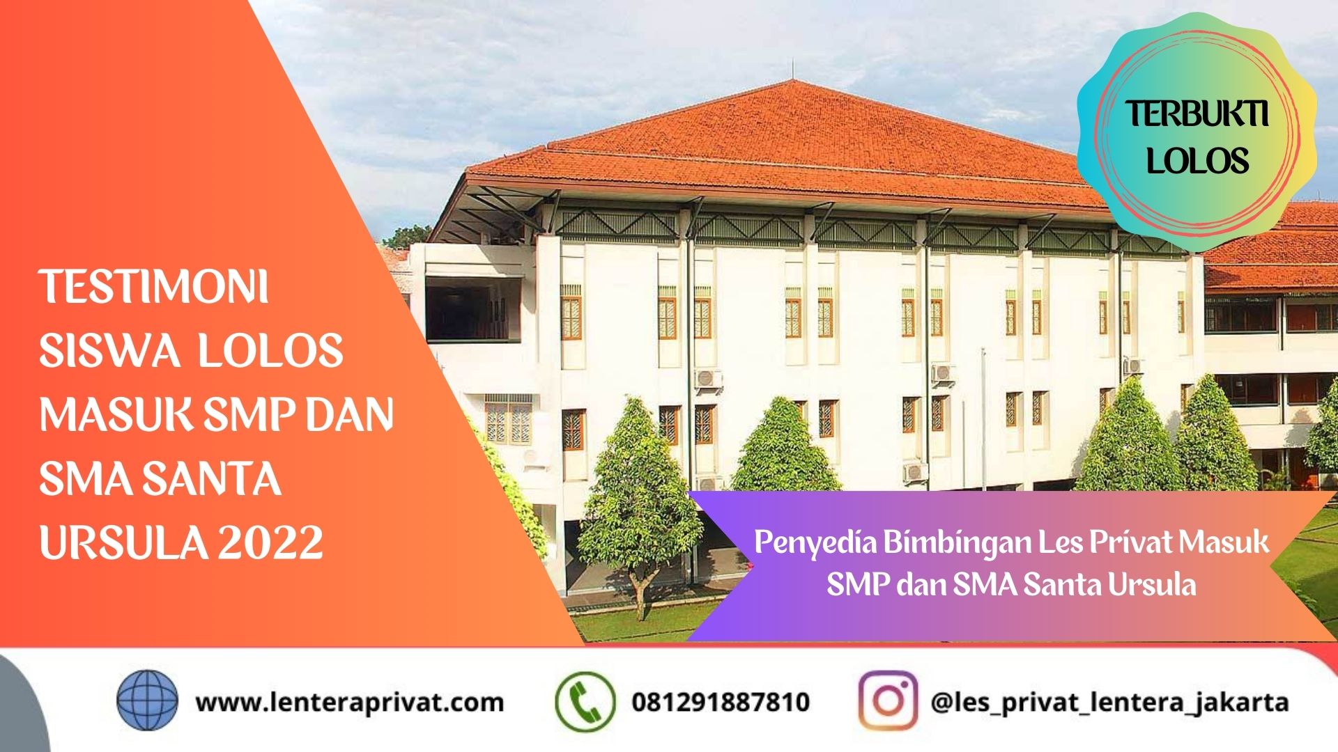 Tes Masuk SMP SMA Santa Ursula