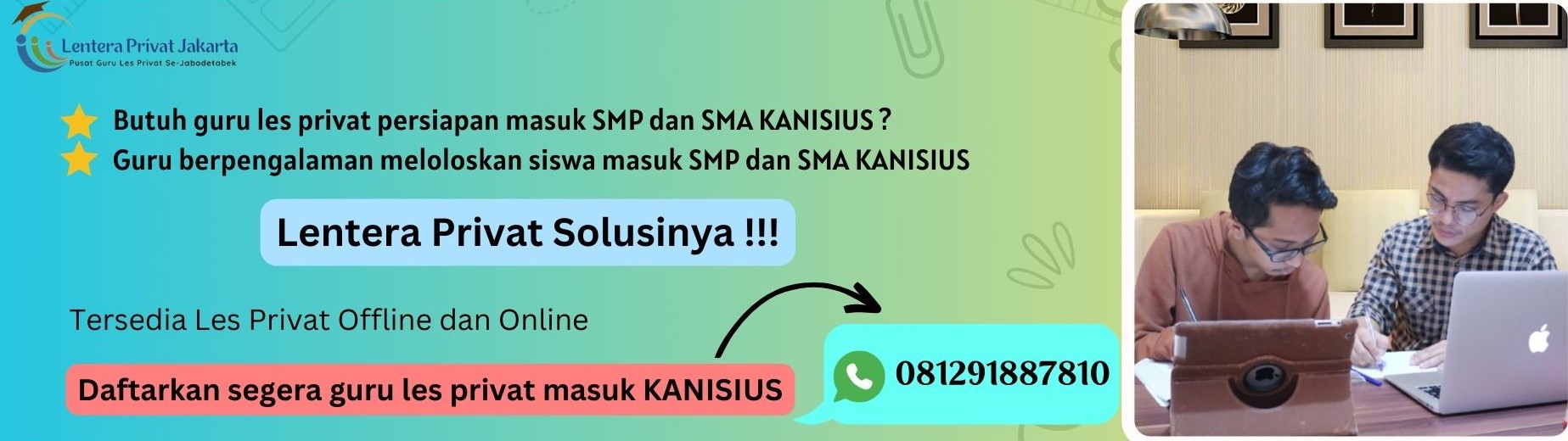 Tes Masuk SMP SMA Kanisius